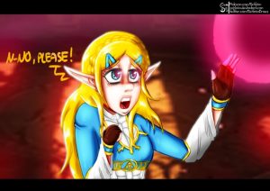 Zelda Getting Corrupted by Ganon porn comic picture 1
