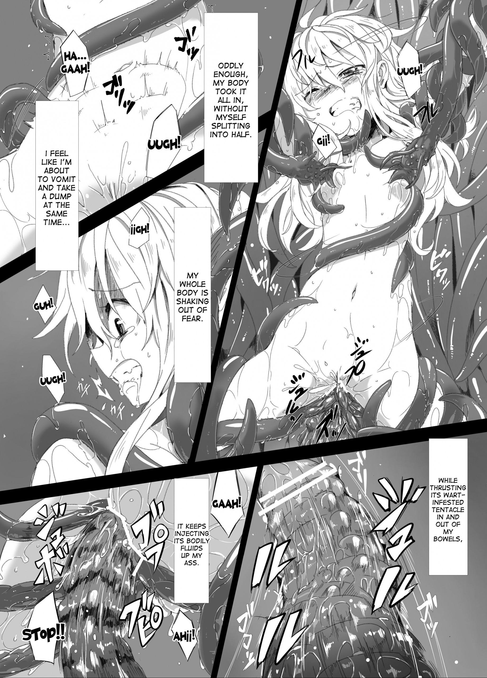 Zoku. Marisa ga Mori de Shokushu ni hentai manga picture 12