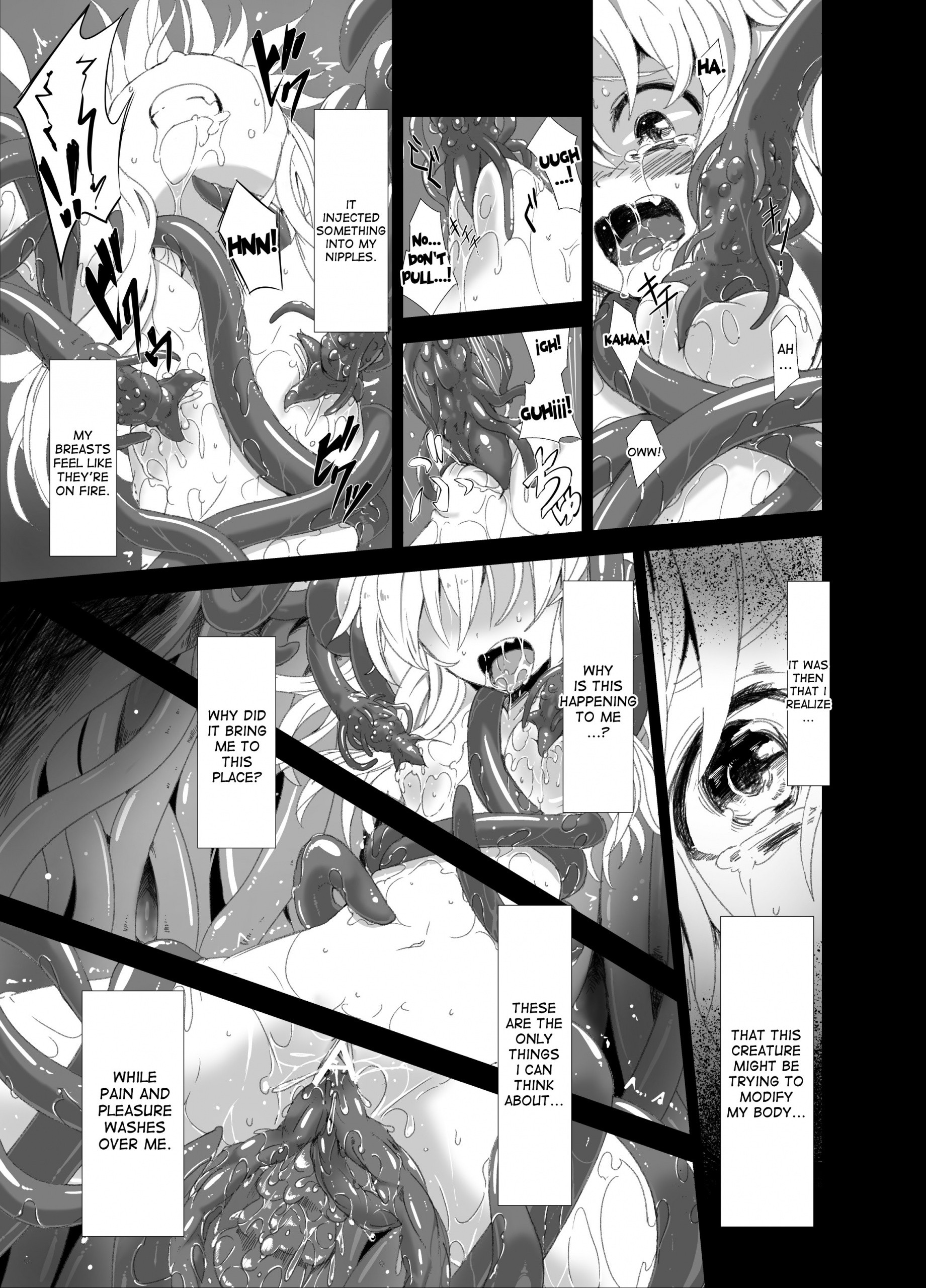 Zoku. Marisa ga Mori de Shokushu ni hentai manga picture 14