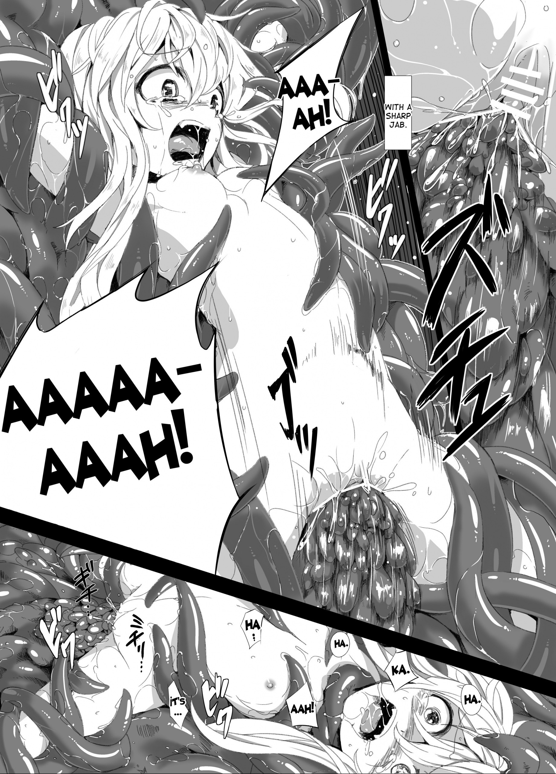 Zoku. Marisa ga Mori de Shokushu ni hentai manga picture 19