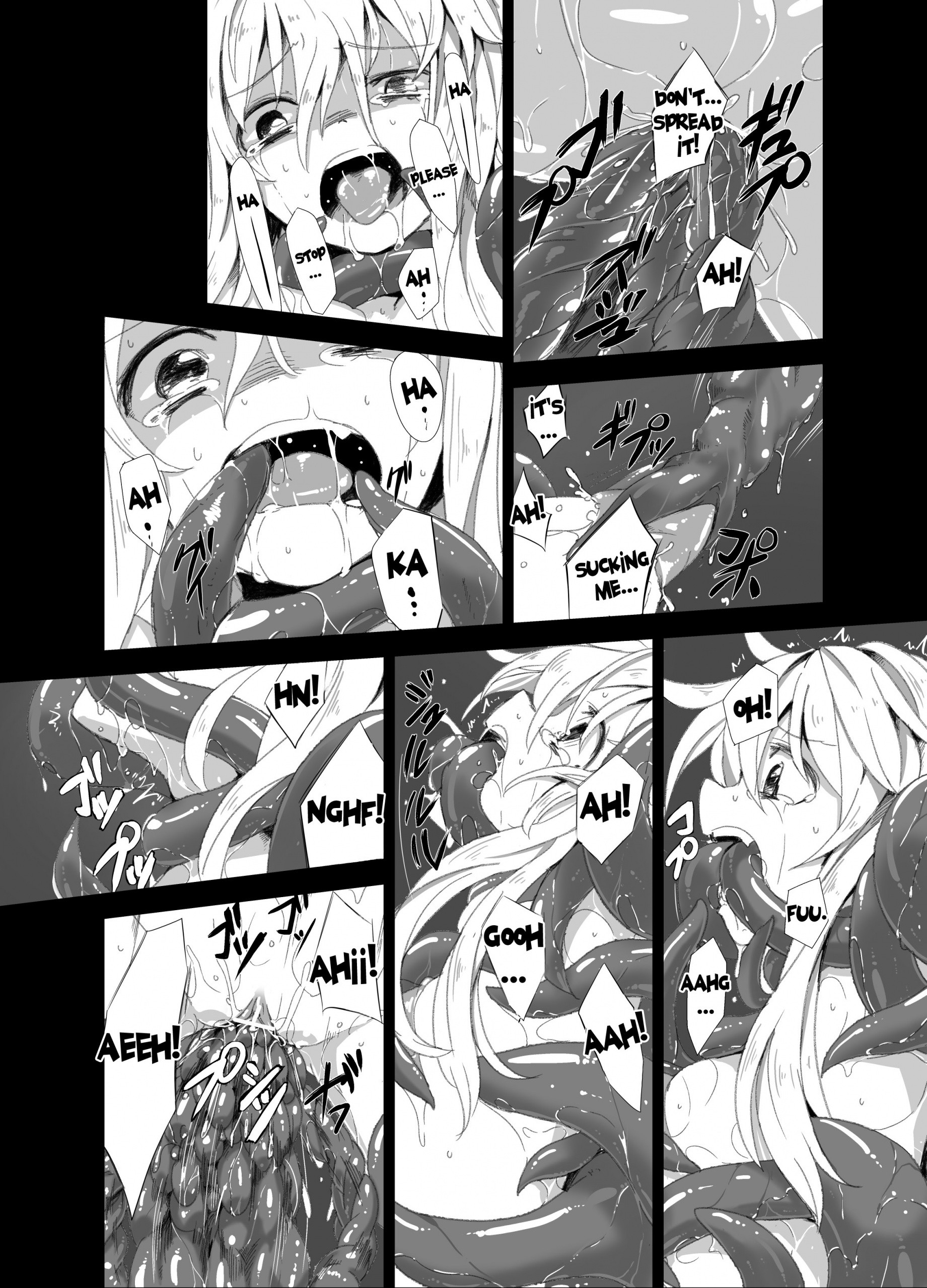 Zoku. Marisa ga Mori de Shokushu ni hentai manga picture 23