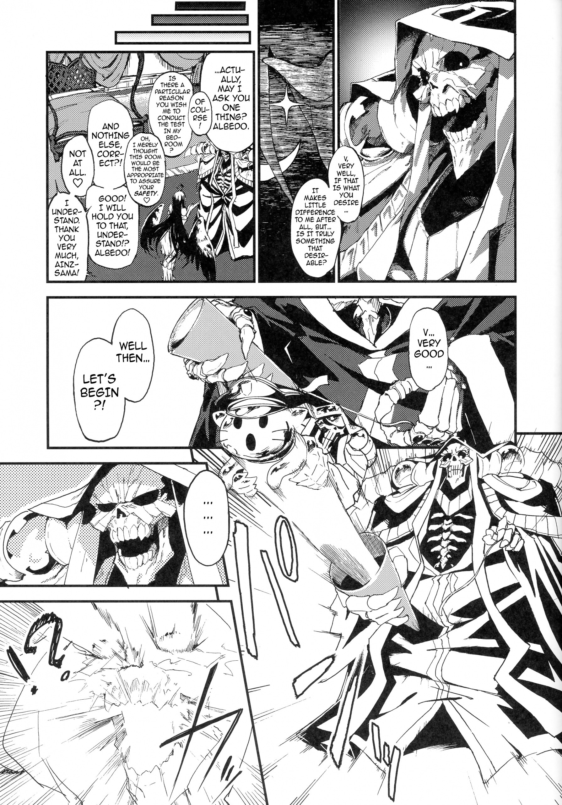 Ainz-sama, Leave Your Heir to! hentai manga picture 6