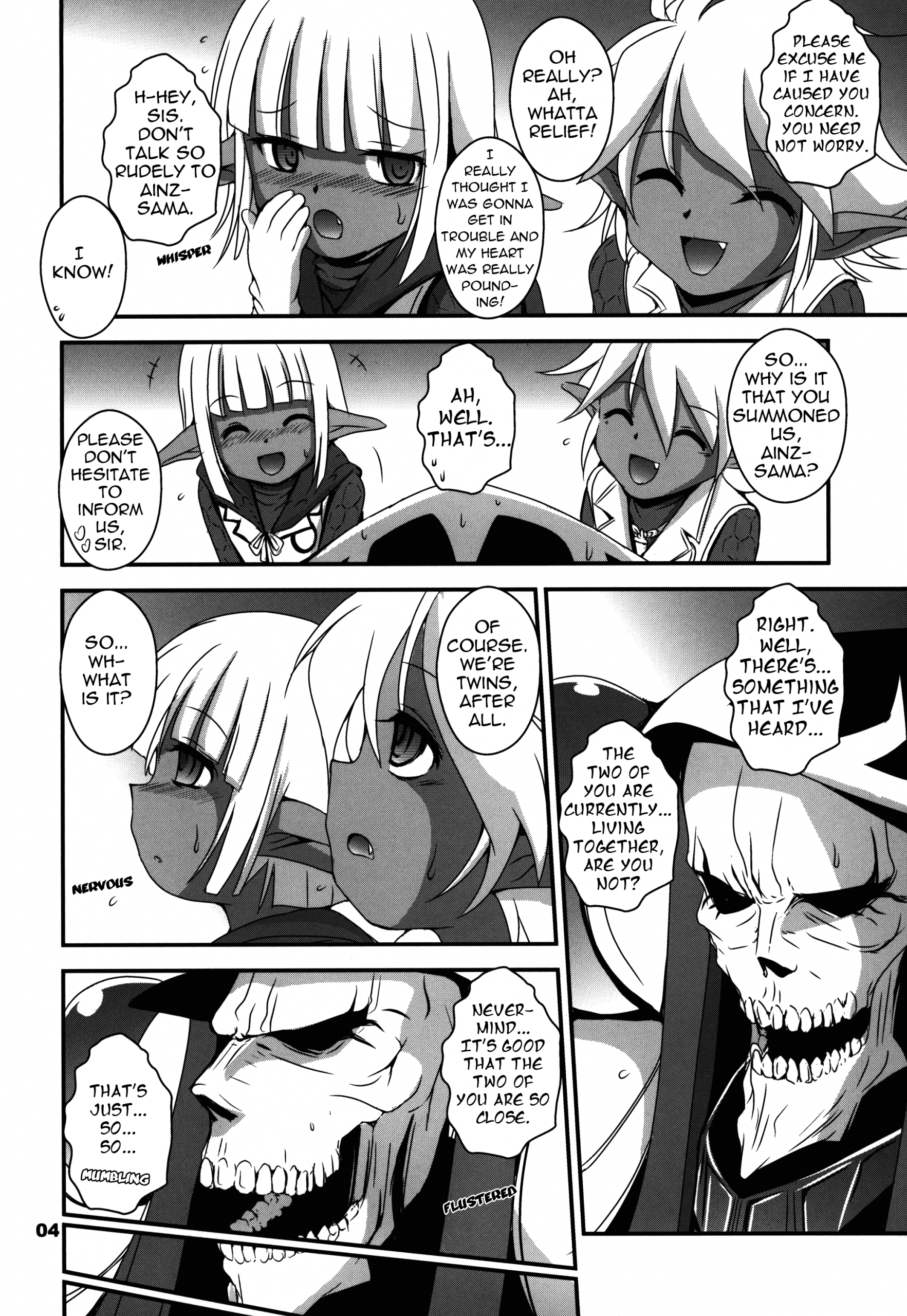 Ainz-sama's Blue Mood hentai manga picture 3