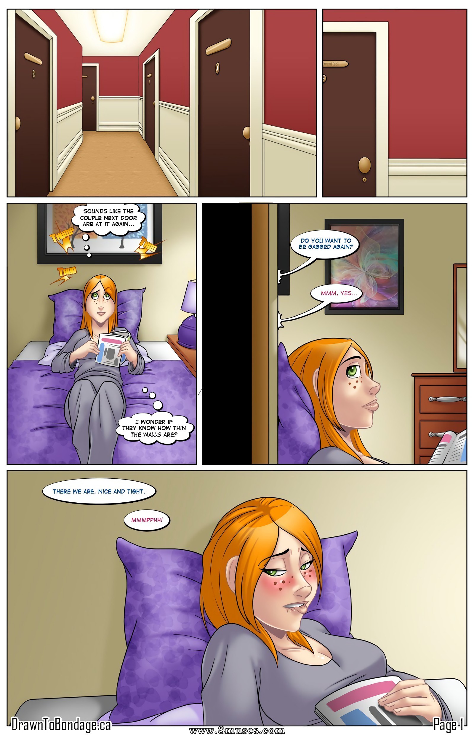 Apartment 261 porn comic picture 2