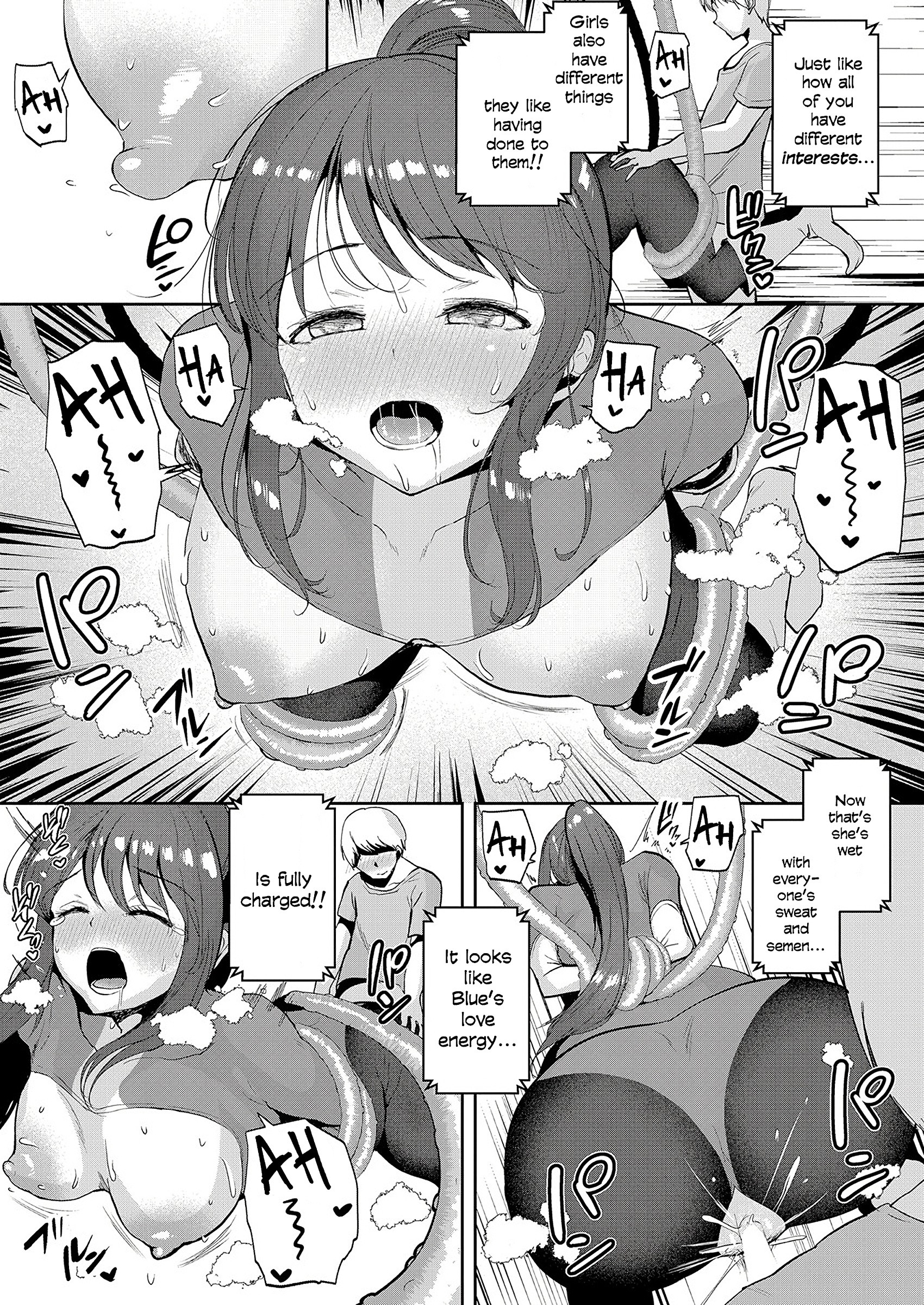 Beautiful Girl Sentai Recoveranger hentai manga picture 15