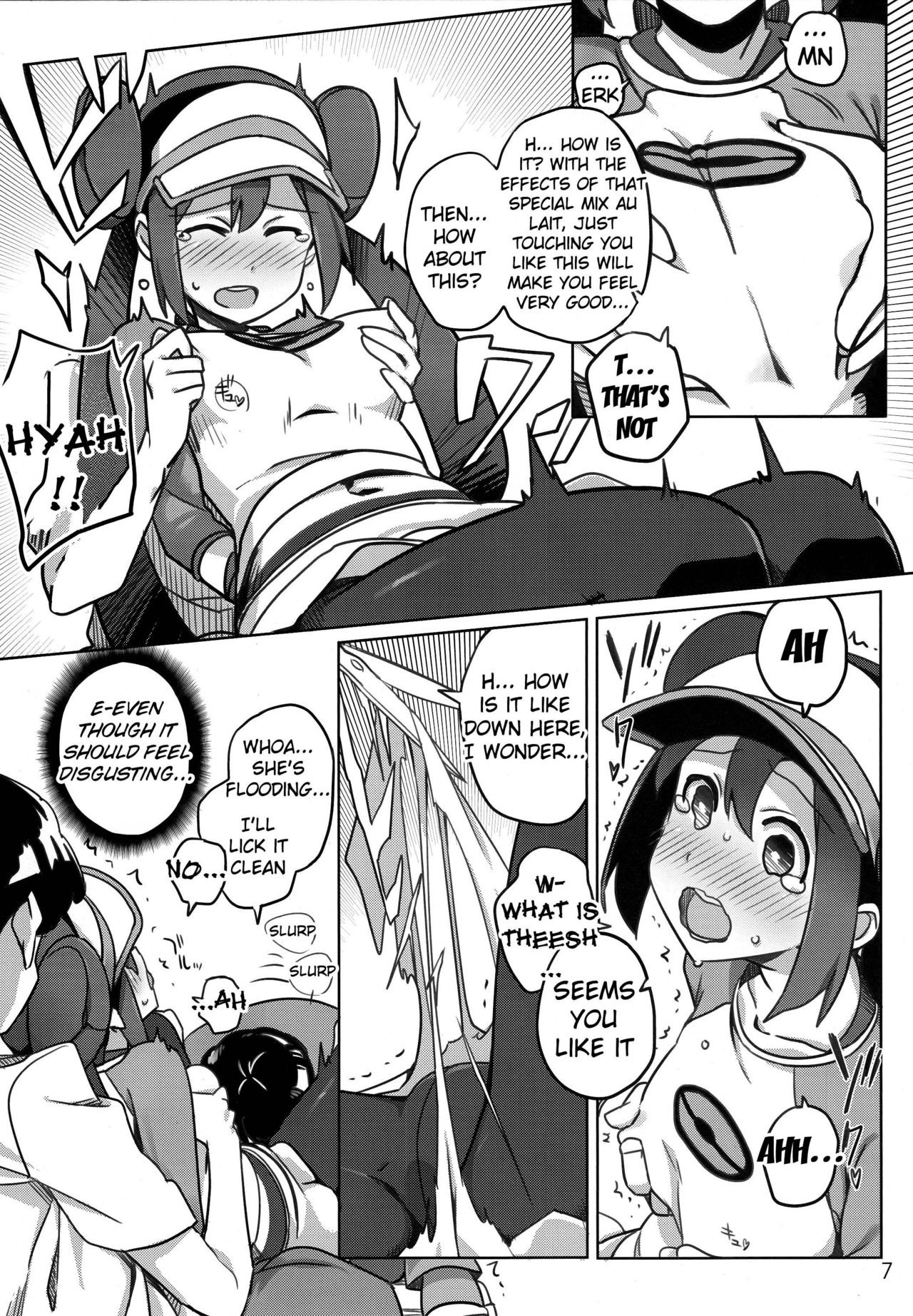 Black 2 and White 2 hentai manga picture 4