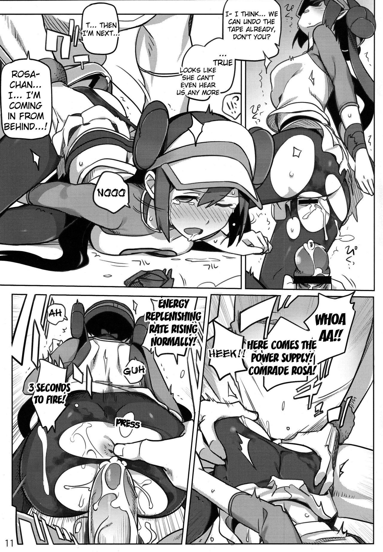 Black 2 and White 2 hentai manga picture 8