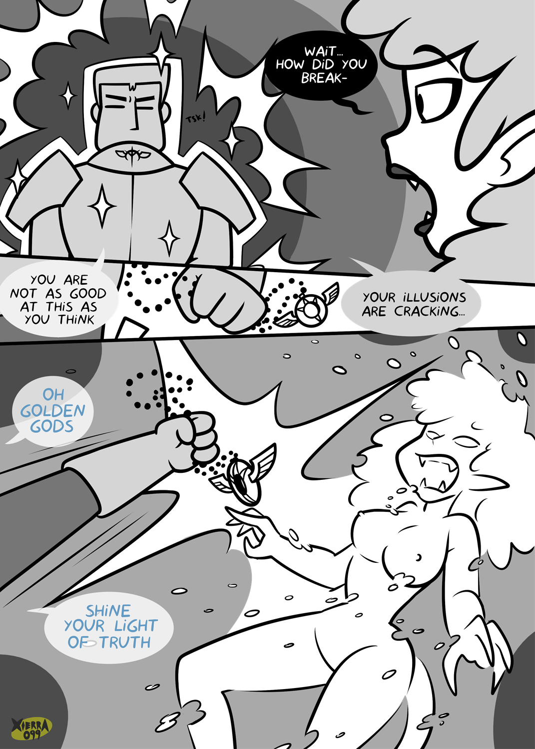 Bright Darkness - A Knight's Glory porn comic picture 5