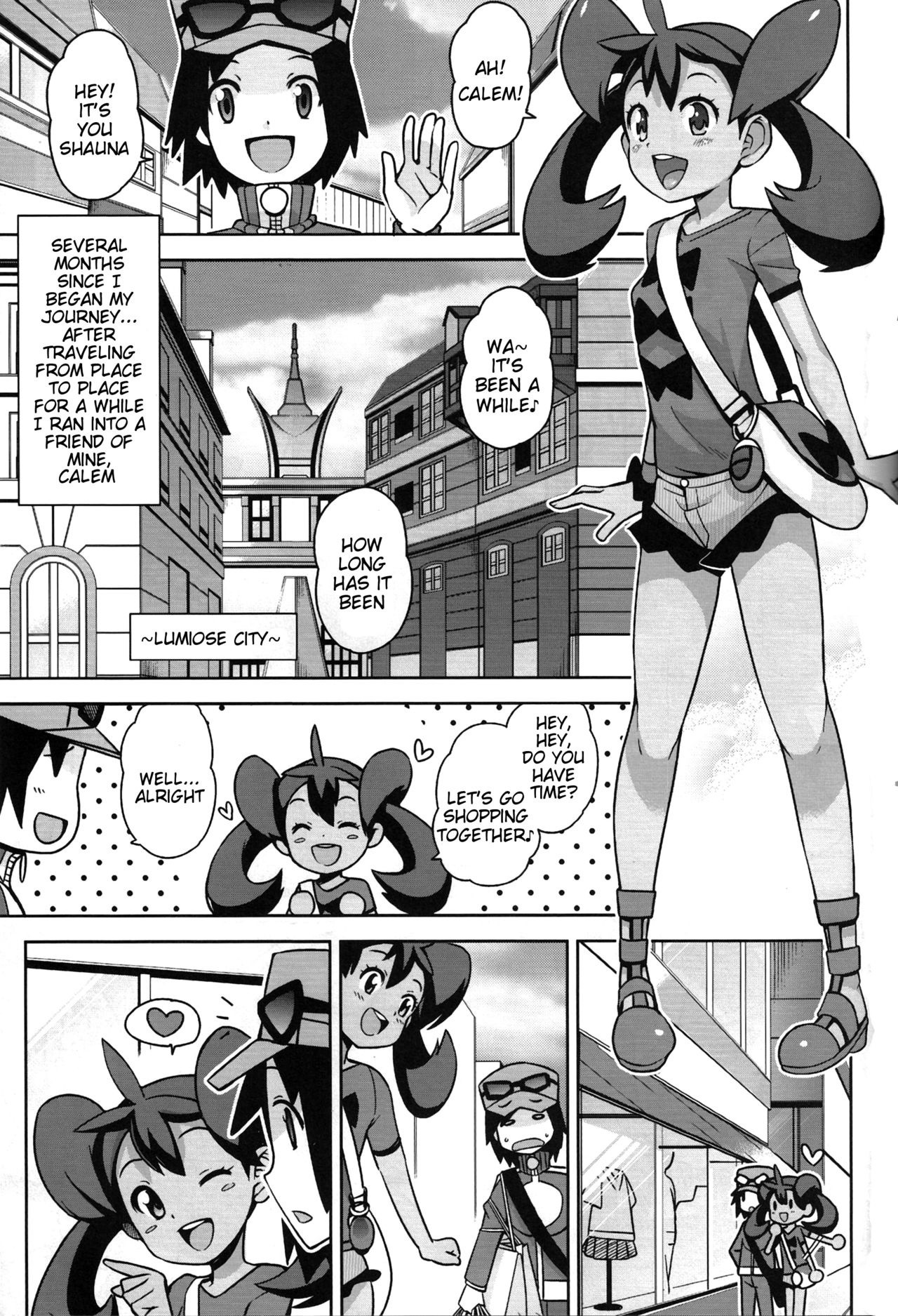 Chibikko Bitch XY hentai manga picture 2