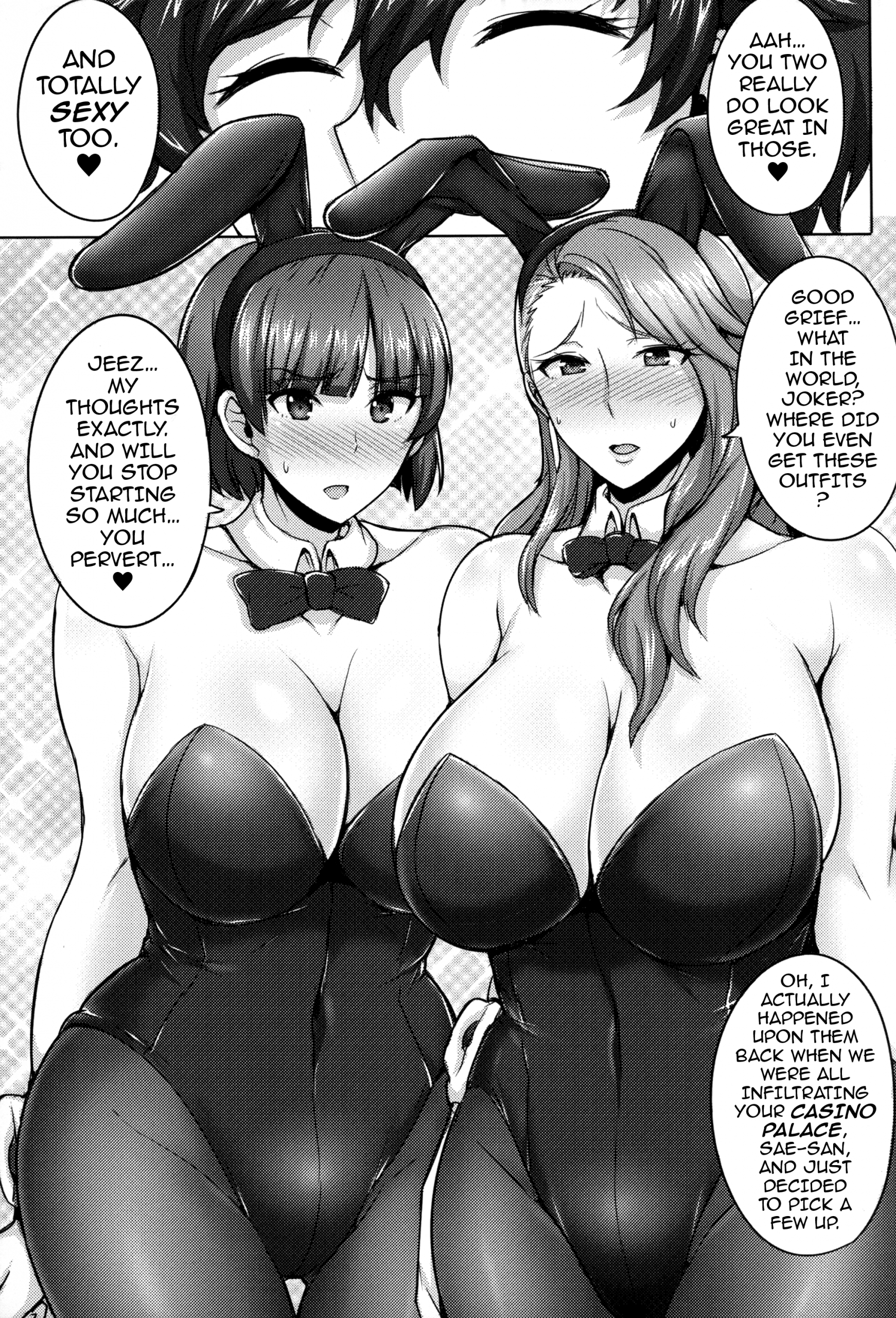 Christmas with the Niijima Sisters hentai manga picture 6