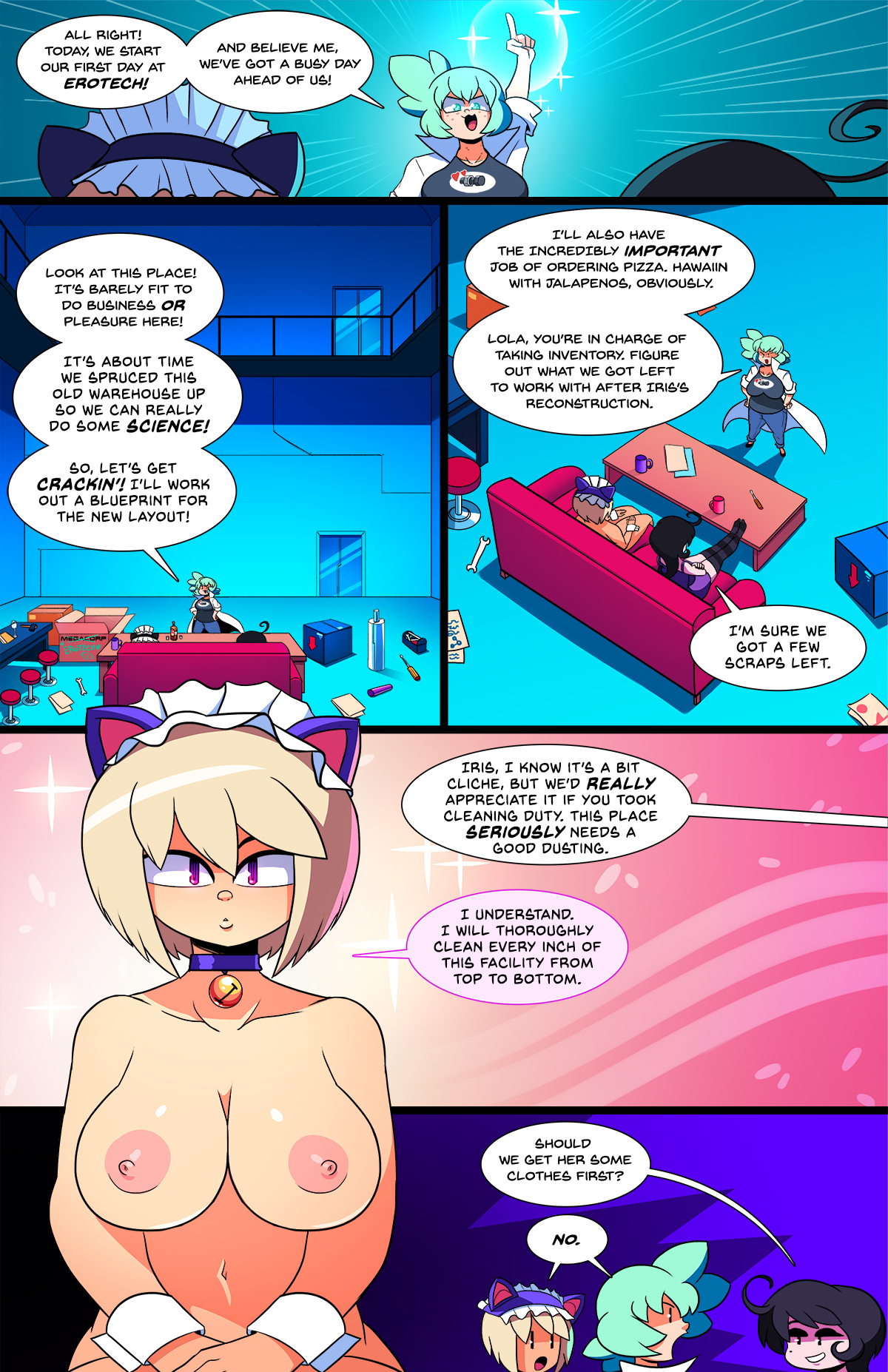 Erotech 2 porn comic picture 10