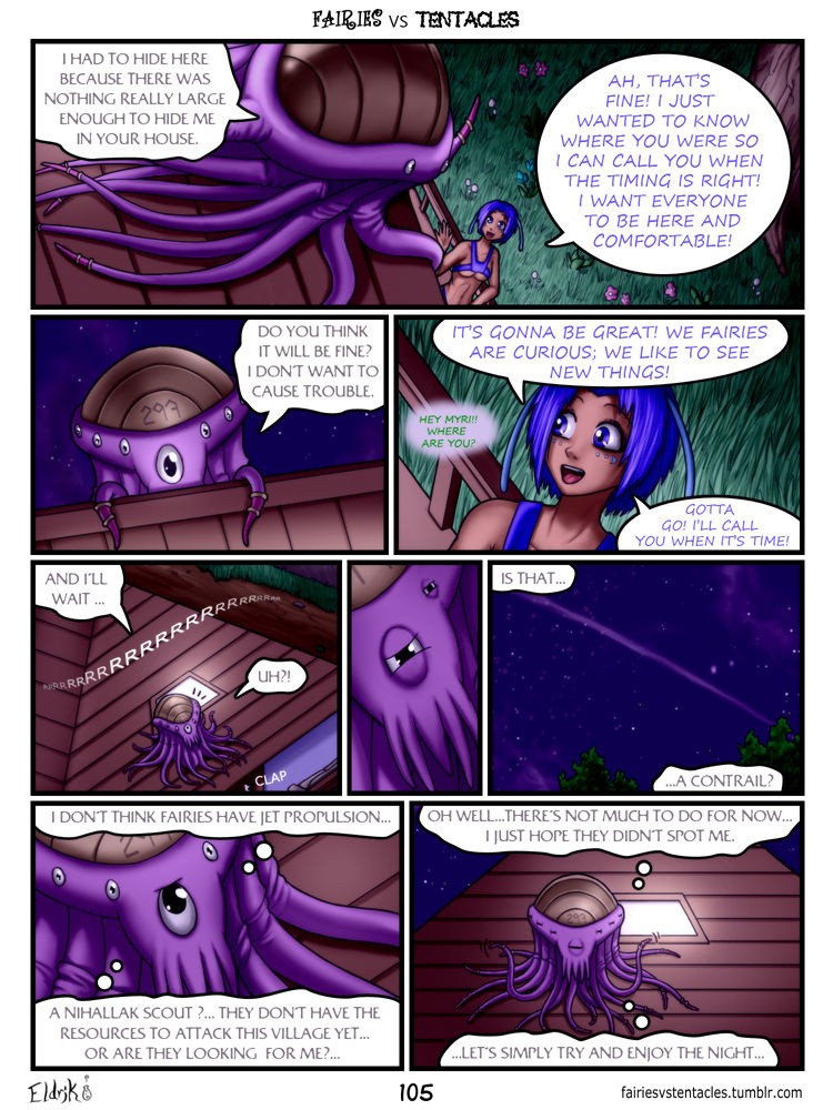 Fairies vs Tentacles Ch. 1-5 porn comic picture 106