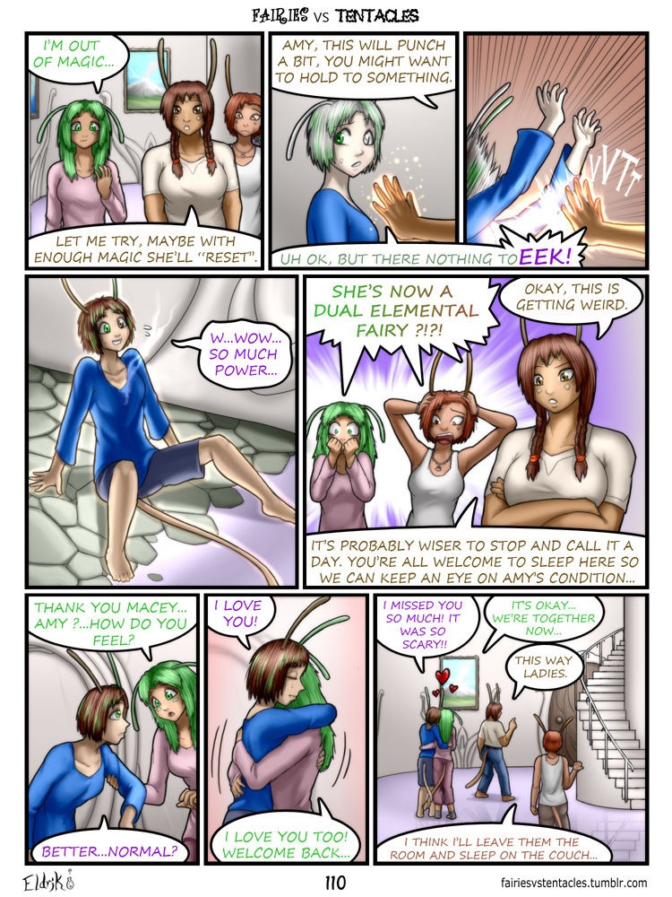 Fairies vs Tentacles Ch. 1-5 porn comic picture 111