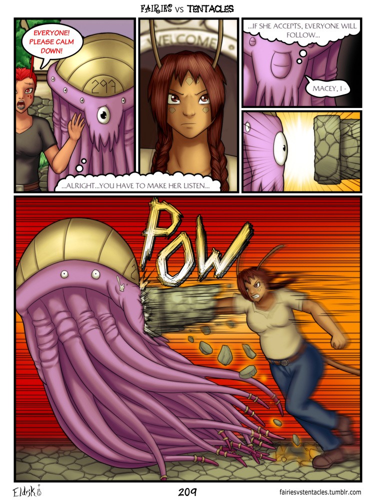 Fairies vs Tentacles Ch. 1-5 porn comic picture 210