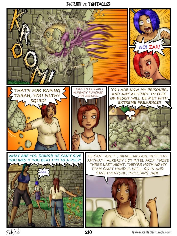 Fairies vs Tentacles Ch. 1-5 porn comic picture 211