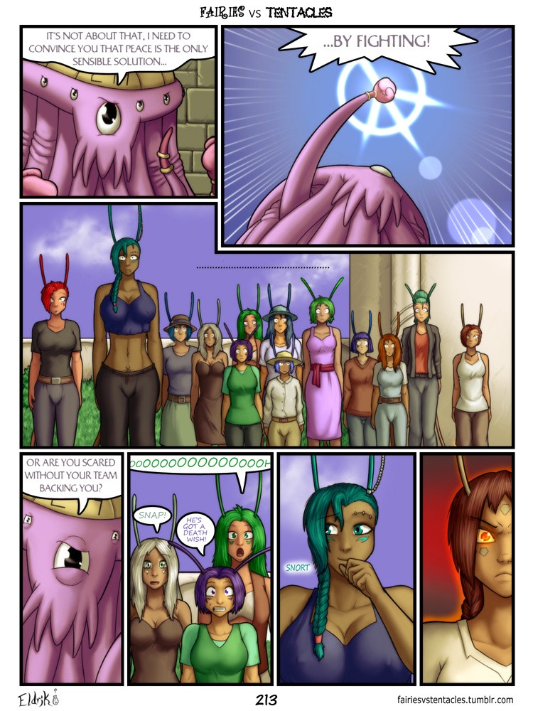 Fairies vs Tentacles Ch. 1-5 porn comic picture 214