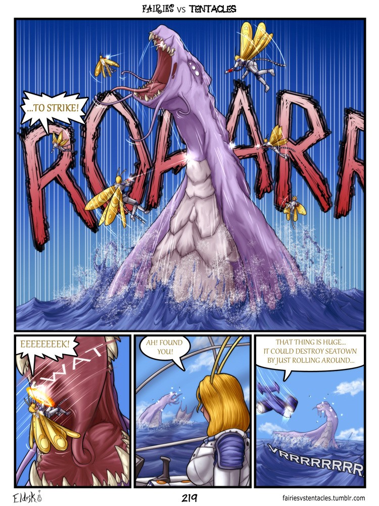 Fairies vs Tentacles Ch. 1-5 porn comic picture 220