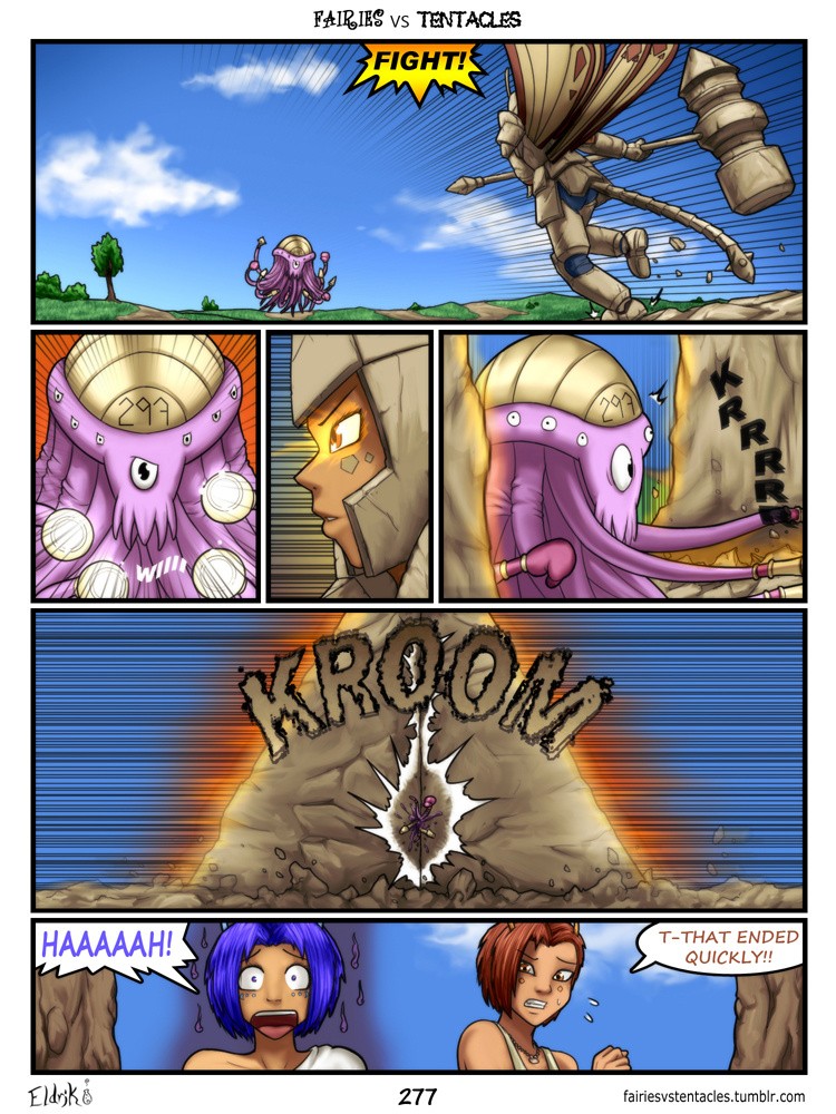 Fairies vs Tentacles Ch. 1-5 porn comic picture 278