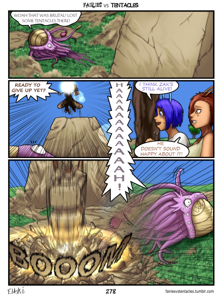 Fairies vs Tentacles Ch. 1-5 porn comic picture 279