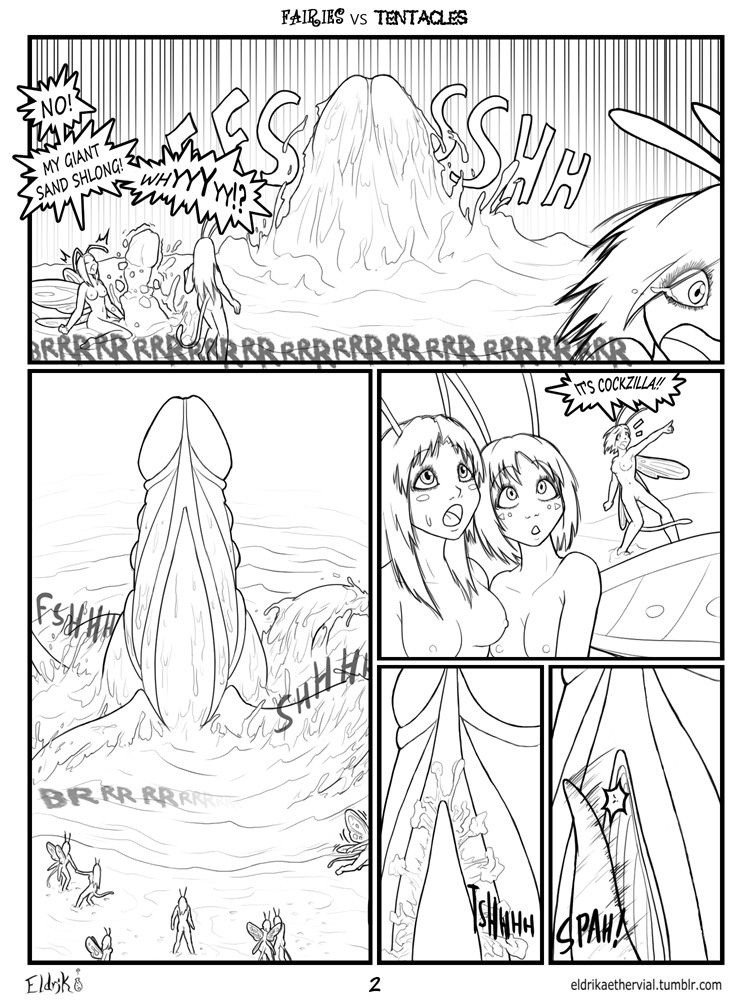 Fairies vs Tentacles Ch. 1-5 porn comic picture 3