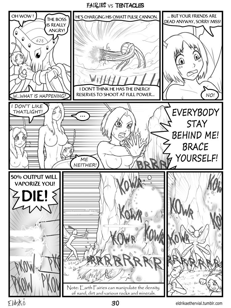 Fairies vs Tentacles Ch. 1-5 porn comic picture 31