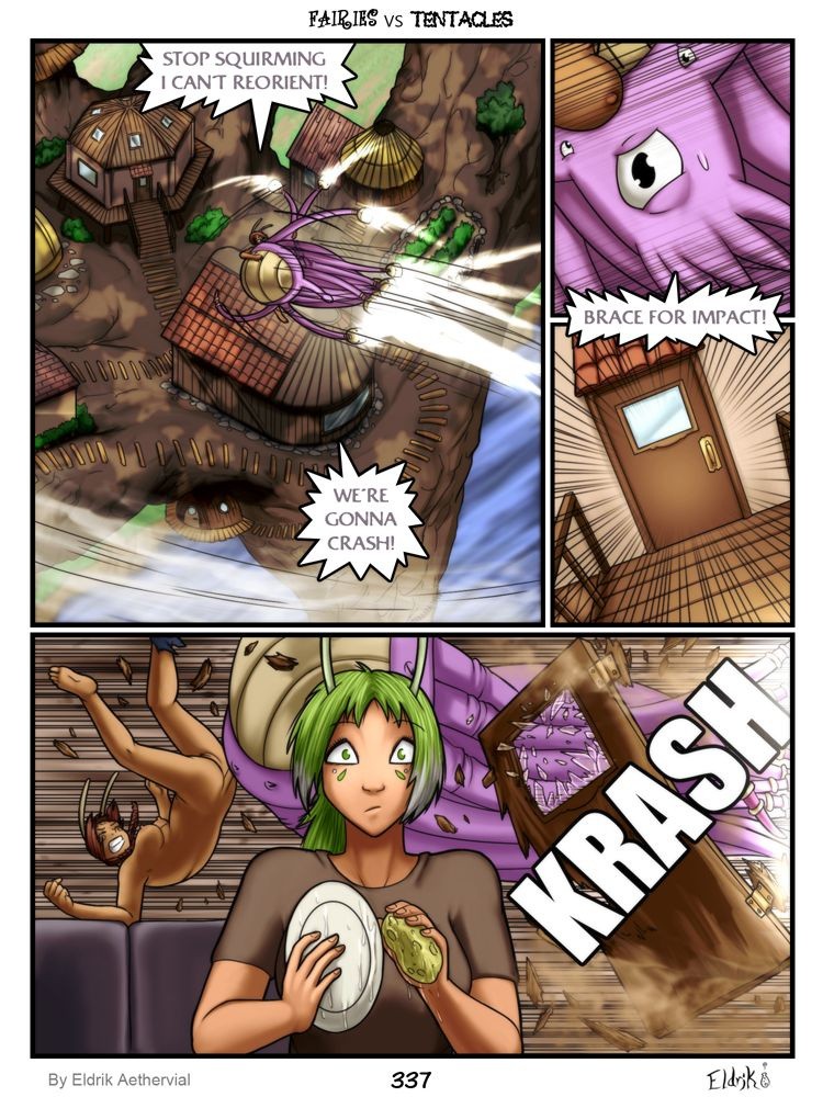 Fairies vs Tentacles Ch. 1-5 porn comic picture 339