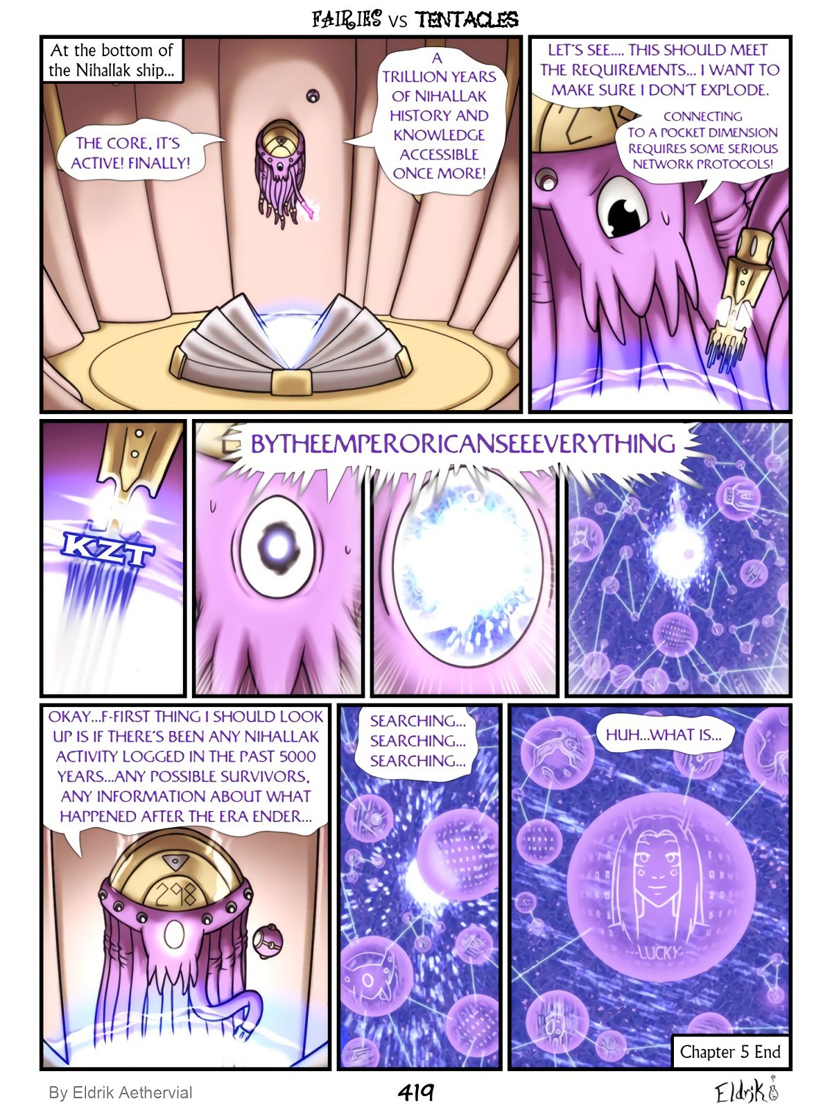 Fairies vs Tentacles Ch. 1-5 porn comic picture 420