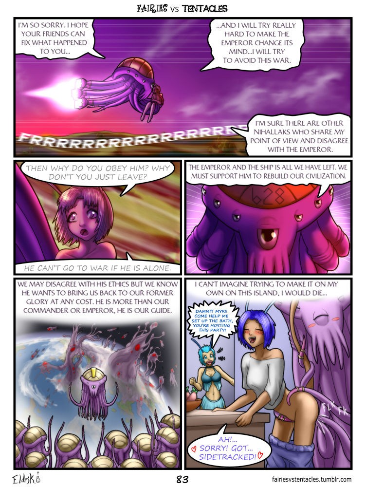 Fairies vs Tentacles Ch. 1-5 porn comic picture 84