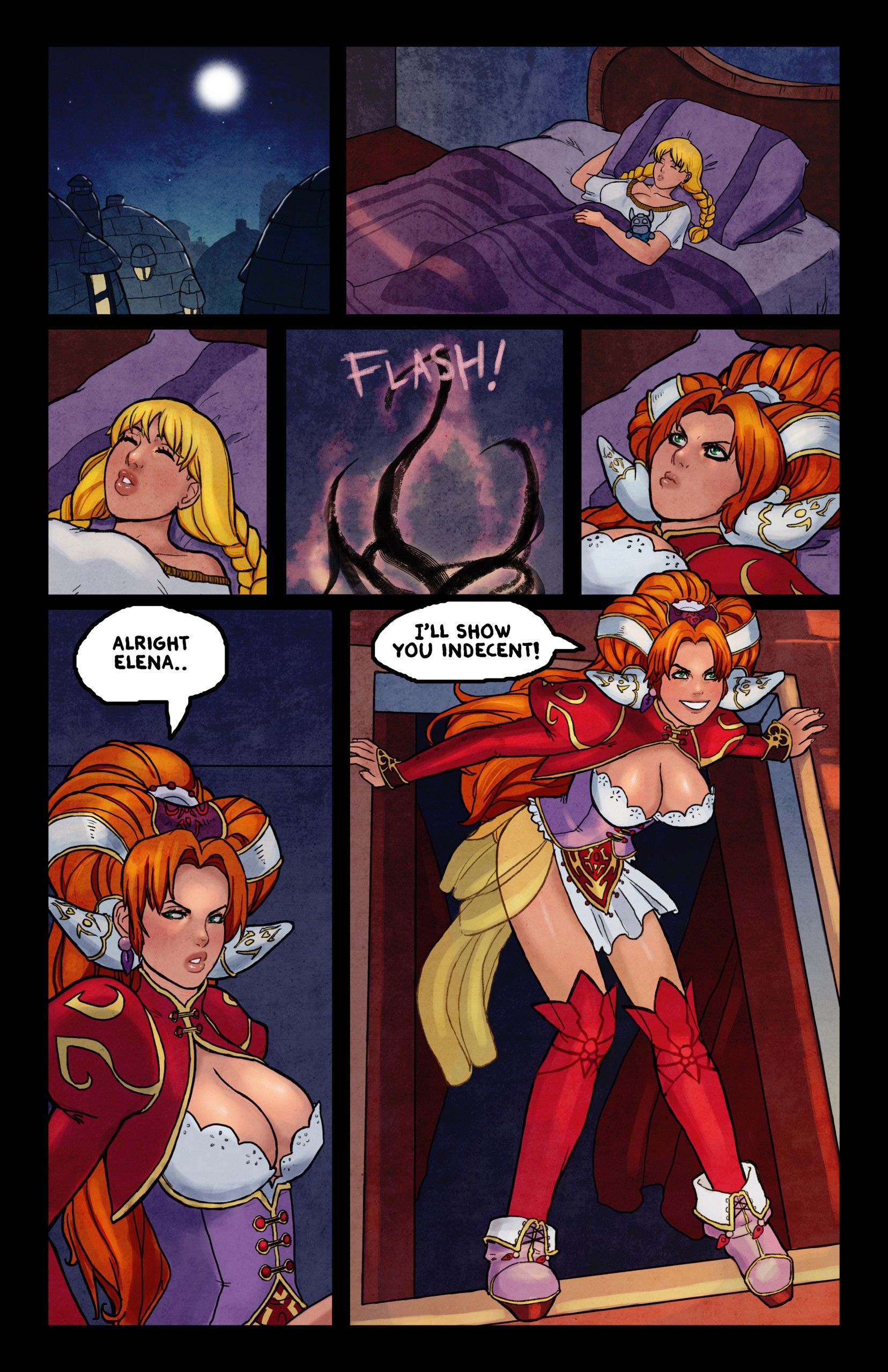 Grandia II porn comic picture 3