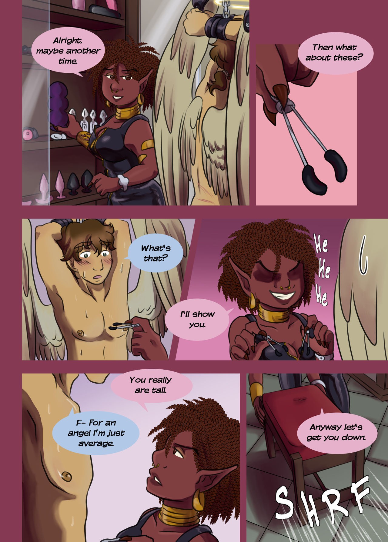 Heavenly Sin porn comic picture 59