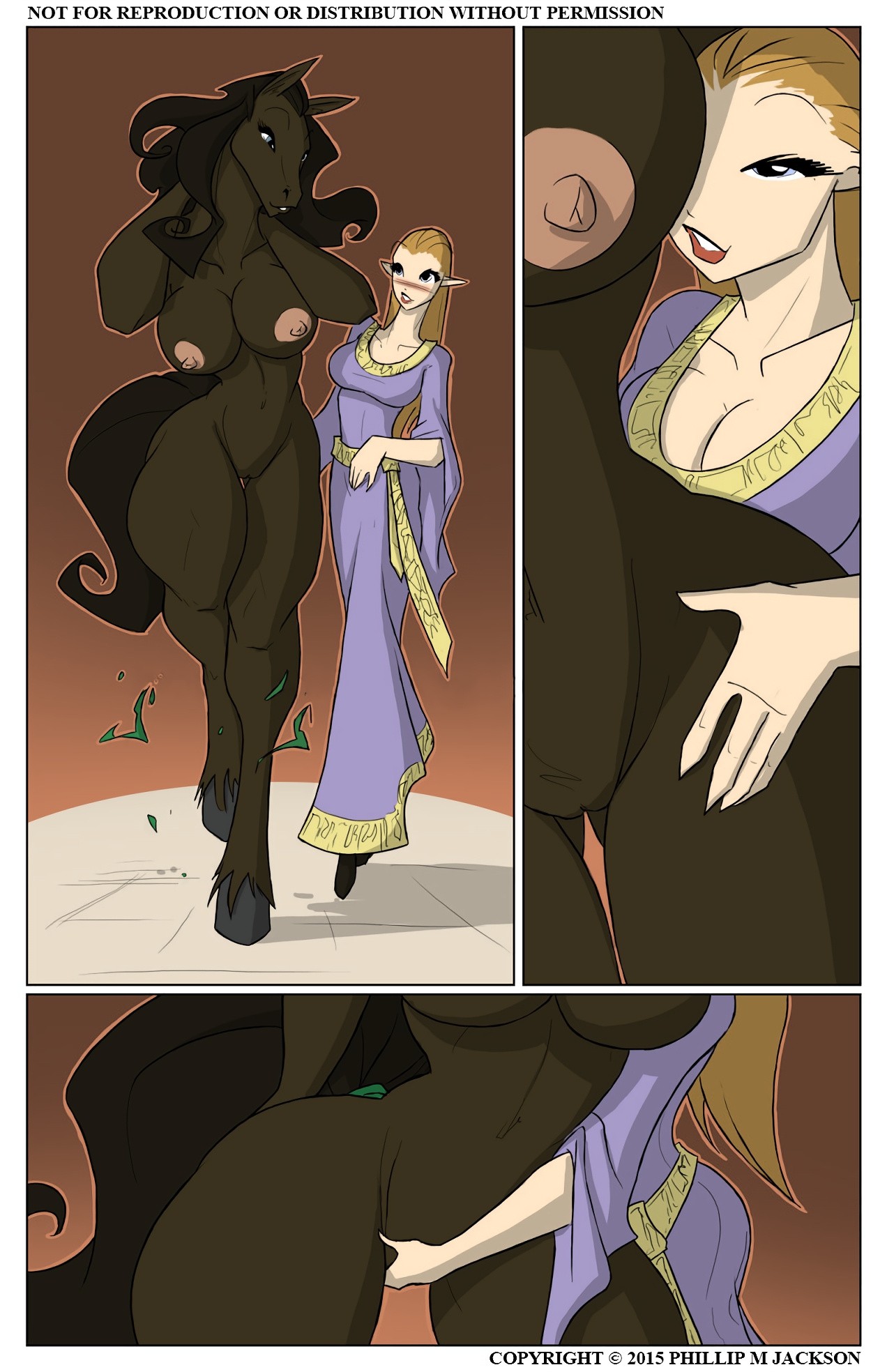 Horseplay In Asgard porn comic picture 4