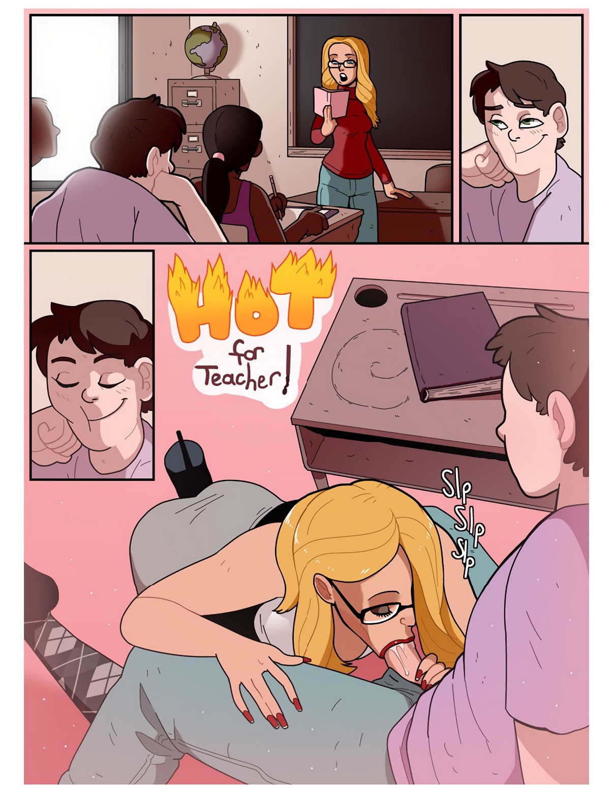 Hot For Teacher! - Blackshirtboy porn comic picture 1