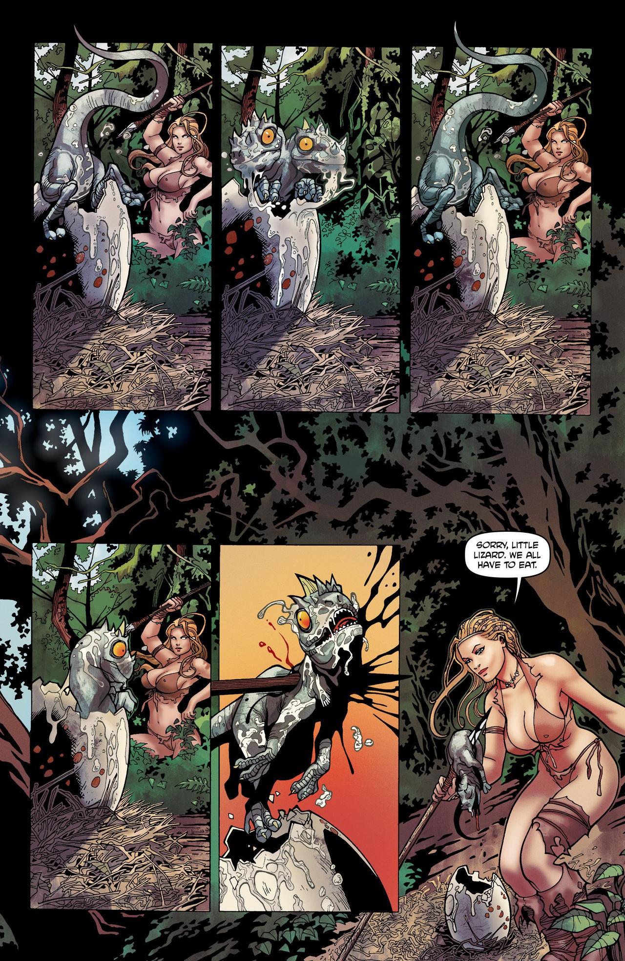 Jungle Fantasy porn comic picture 31