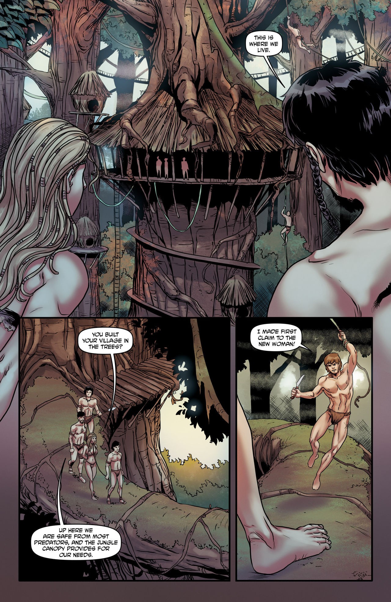 Jungle Fantasy porn comic picture 43