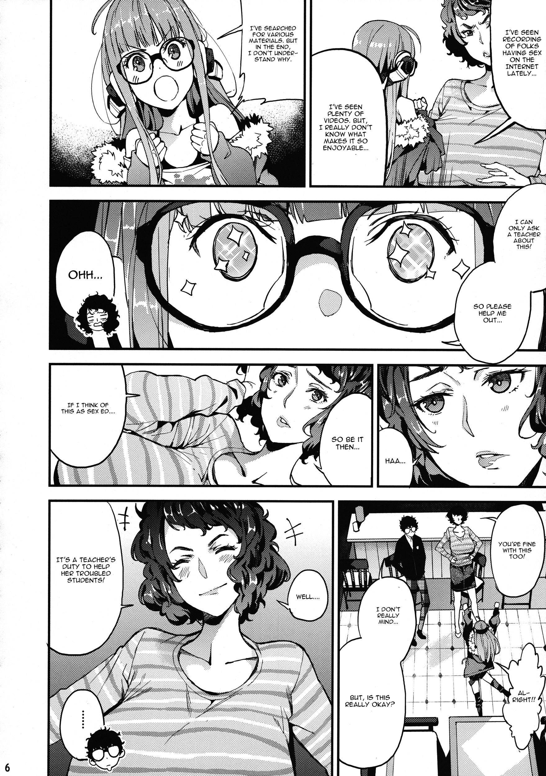 Kawakami Sensei to Futaba no Himitsu Kojin Jugyou hentai manga picture 5