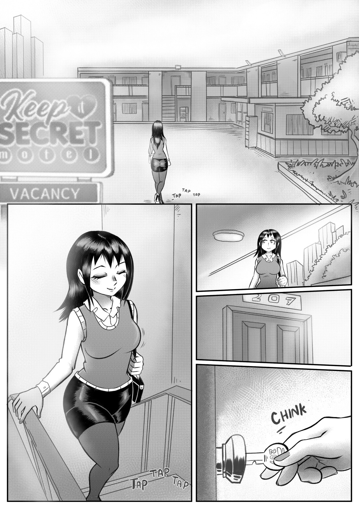 Keep it Secret porn comic picture 3