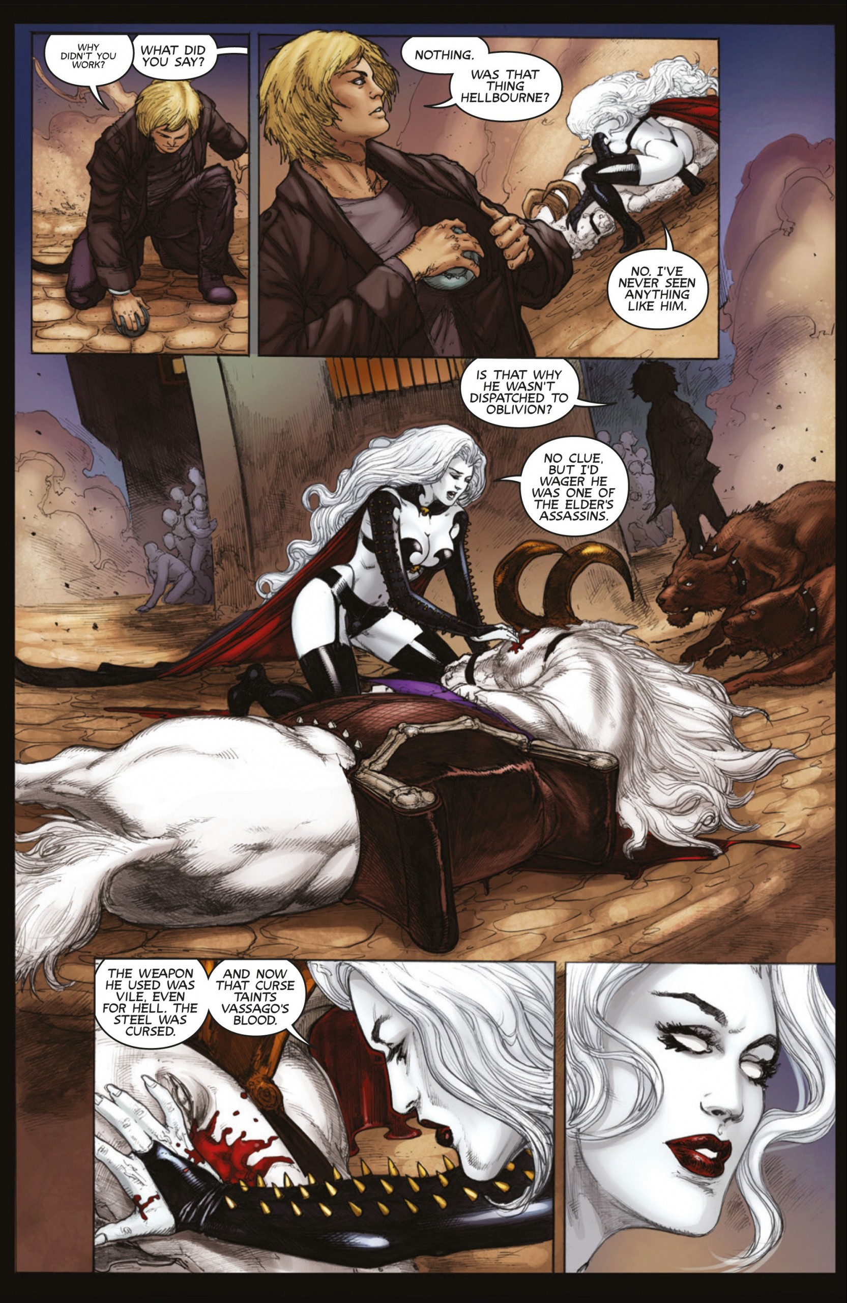 Lady Death Rules! porn comic picture 100