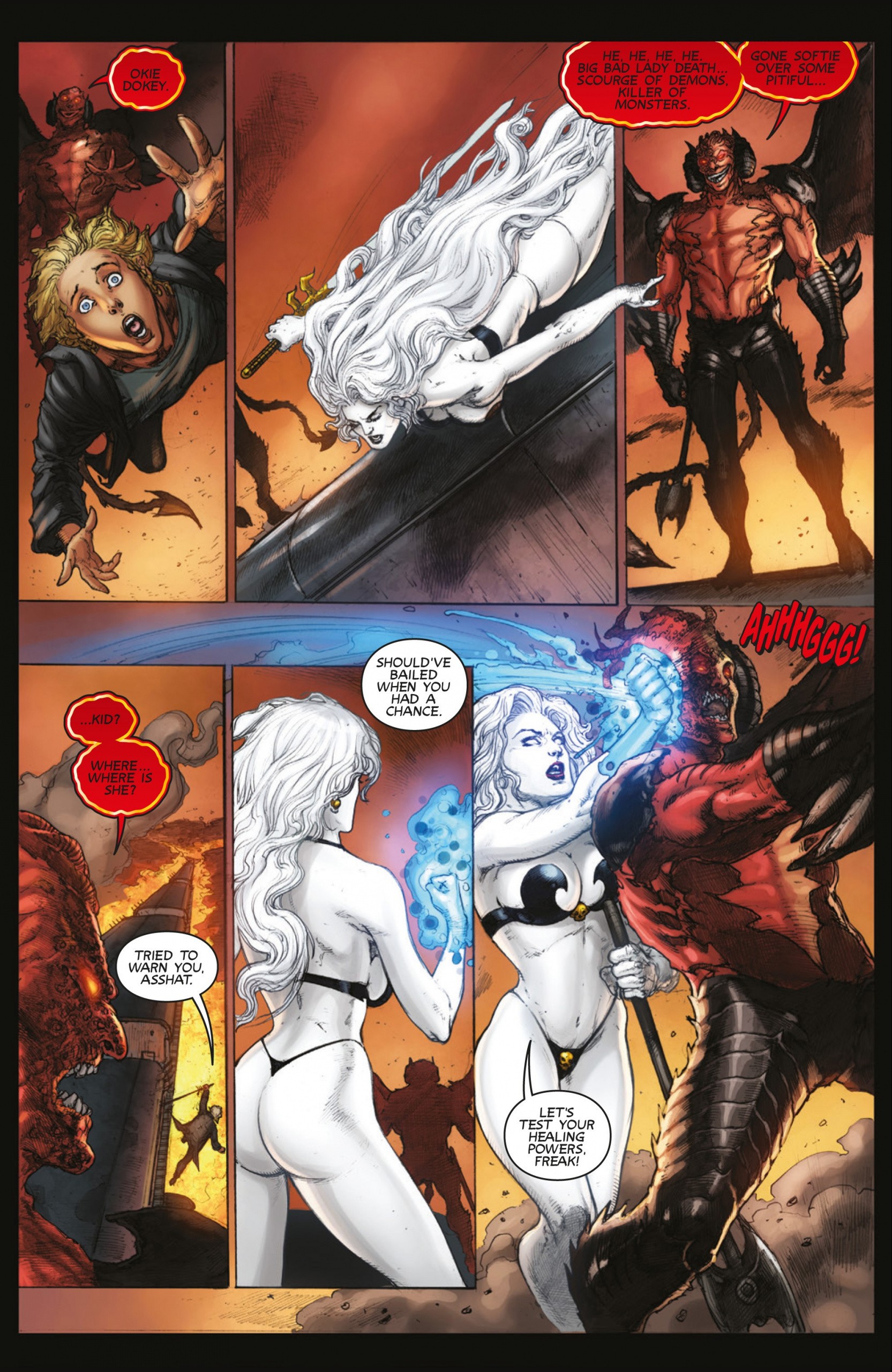 Lady Death Rules! porn comic picture 118