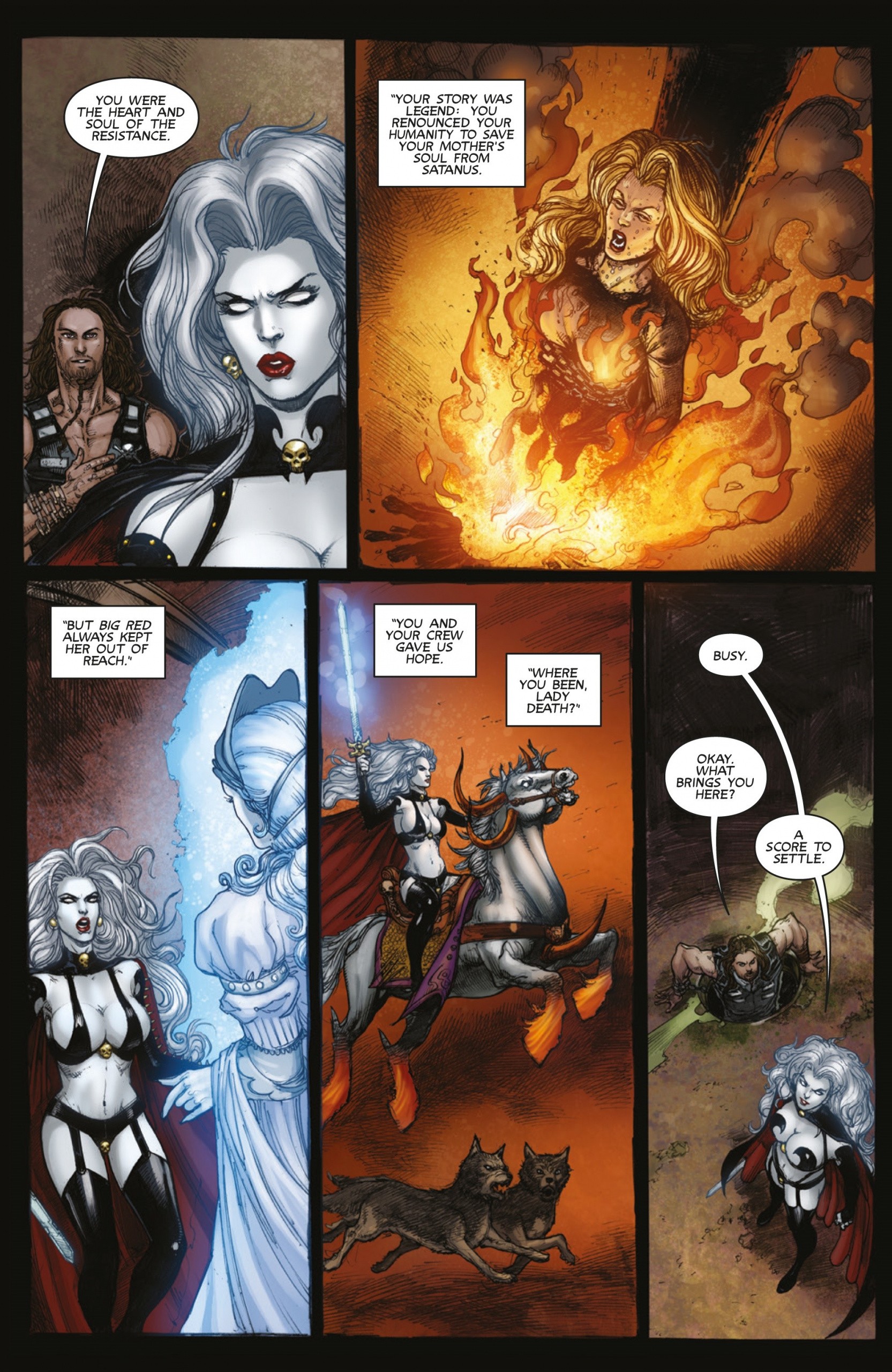 Lady Death Rules! porn comic picture 13