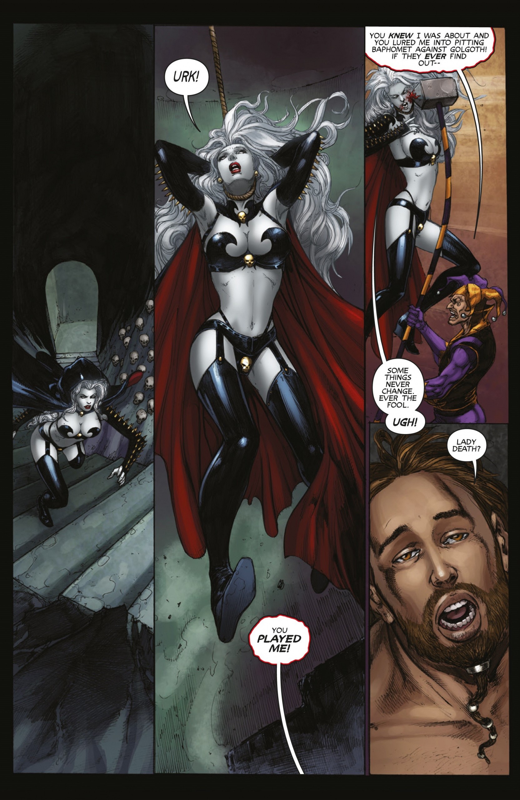 Lady Death Rules! porn comic picture 28