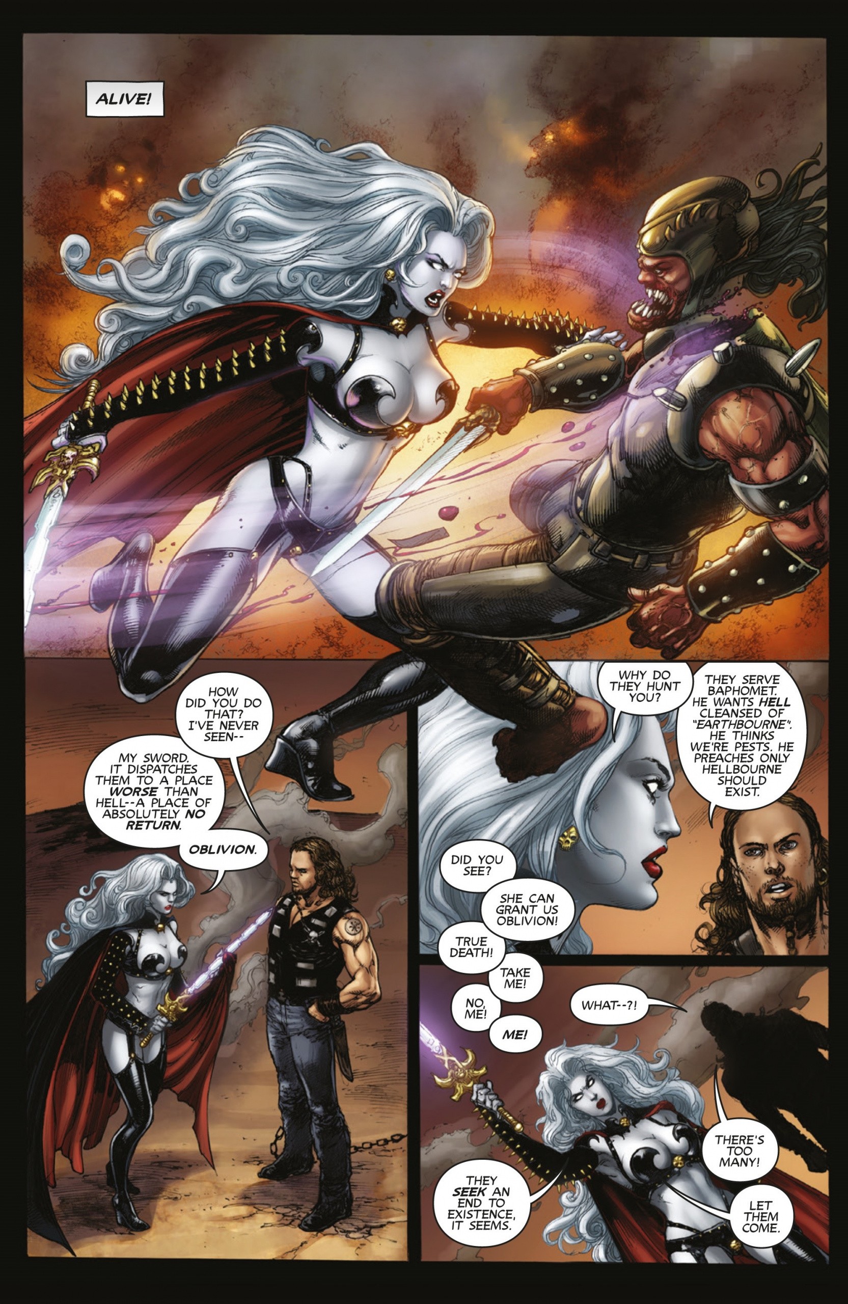 Lady Death Rules! porn comic picture 8