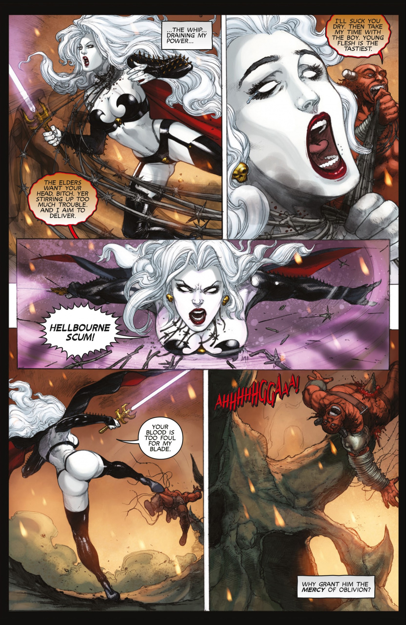 Lady Death Rules! porn comic picture 90