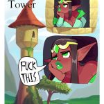 Lonely Tower porn comic picture 1