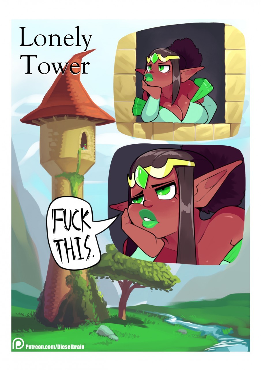 Lonely Tower porn comic picture 1