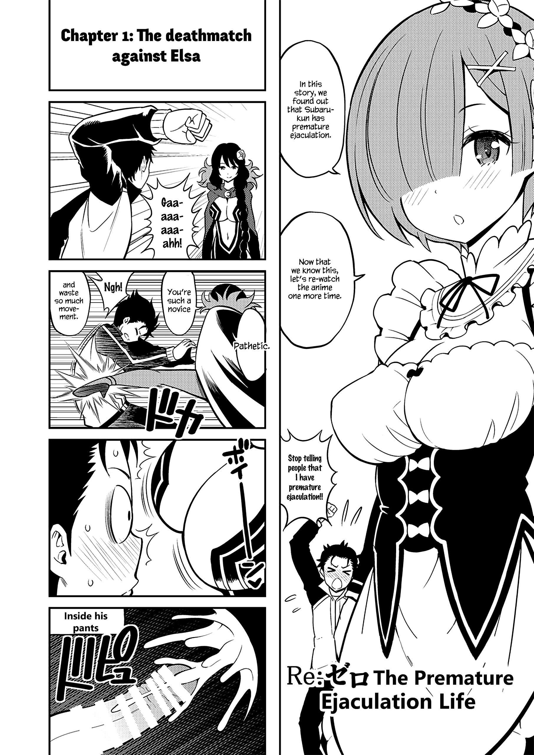 Love: Rem Premature Ejaculation Improvement Program porn comic picture 20