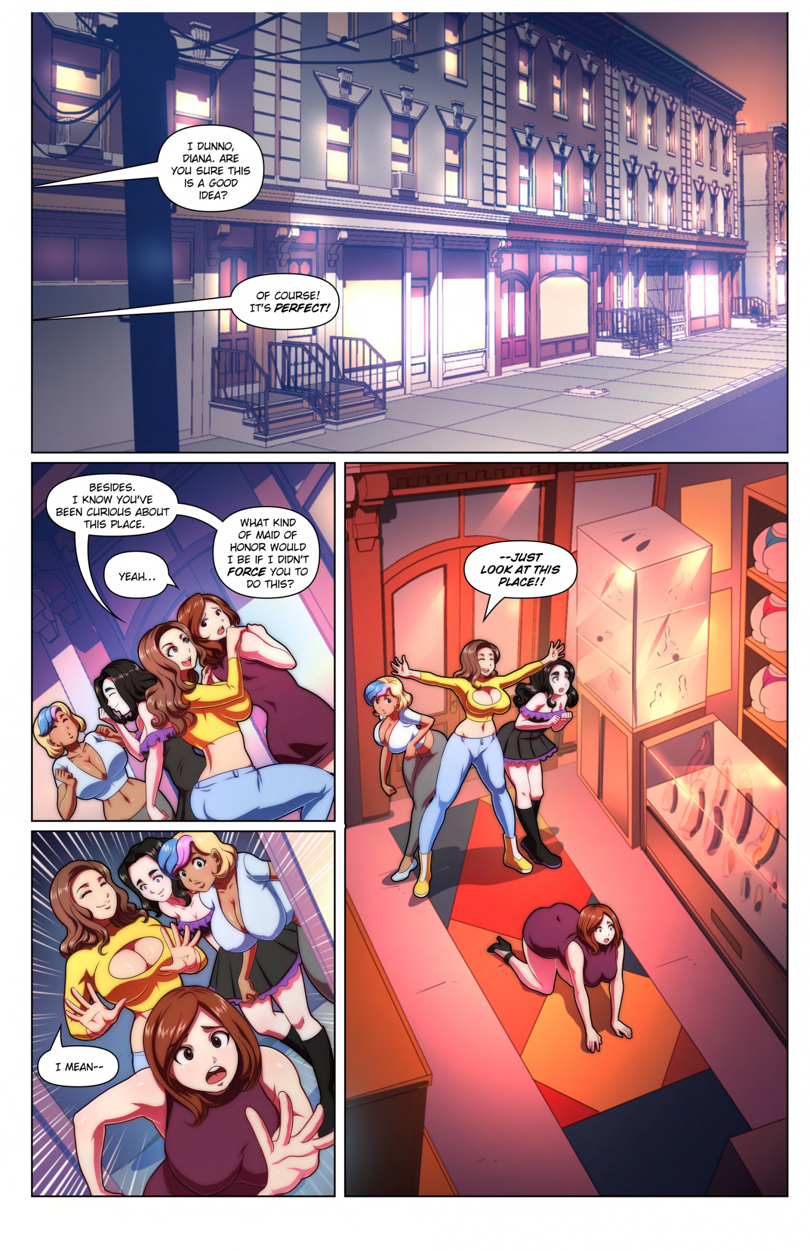 Madame Nefaria's Boutique porn comic picture 2