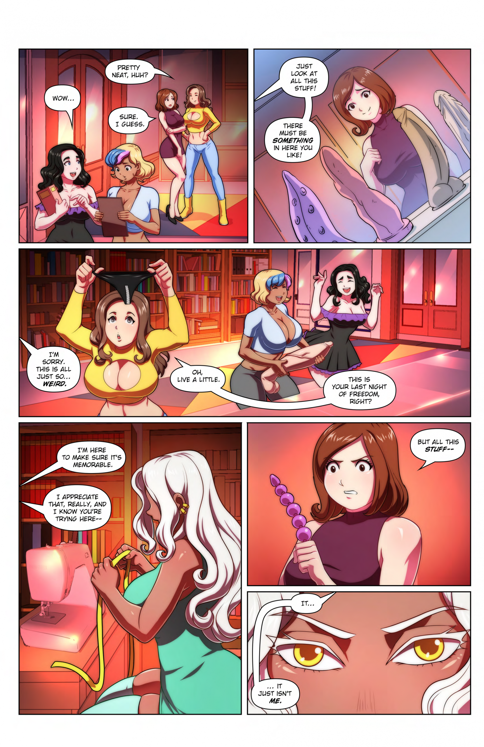 Madame Nefaria's Boutique porn comic picture 3