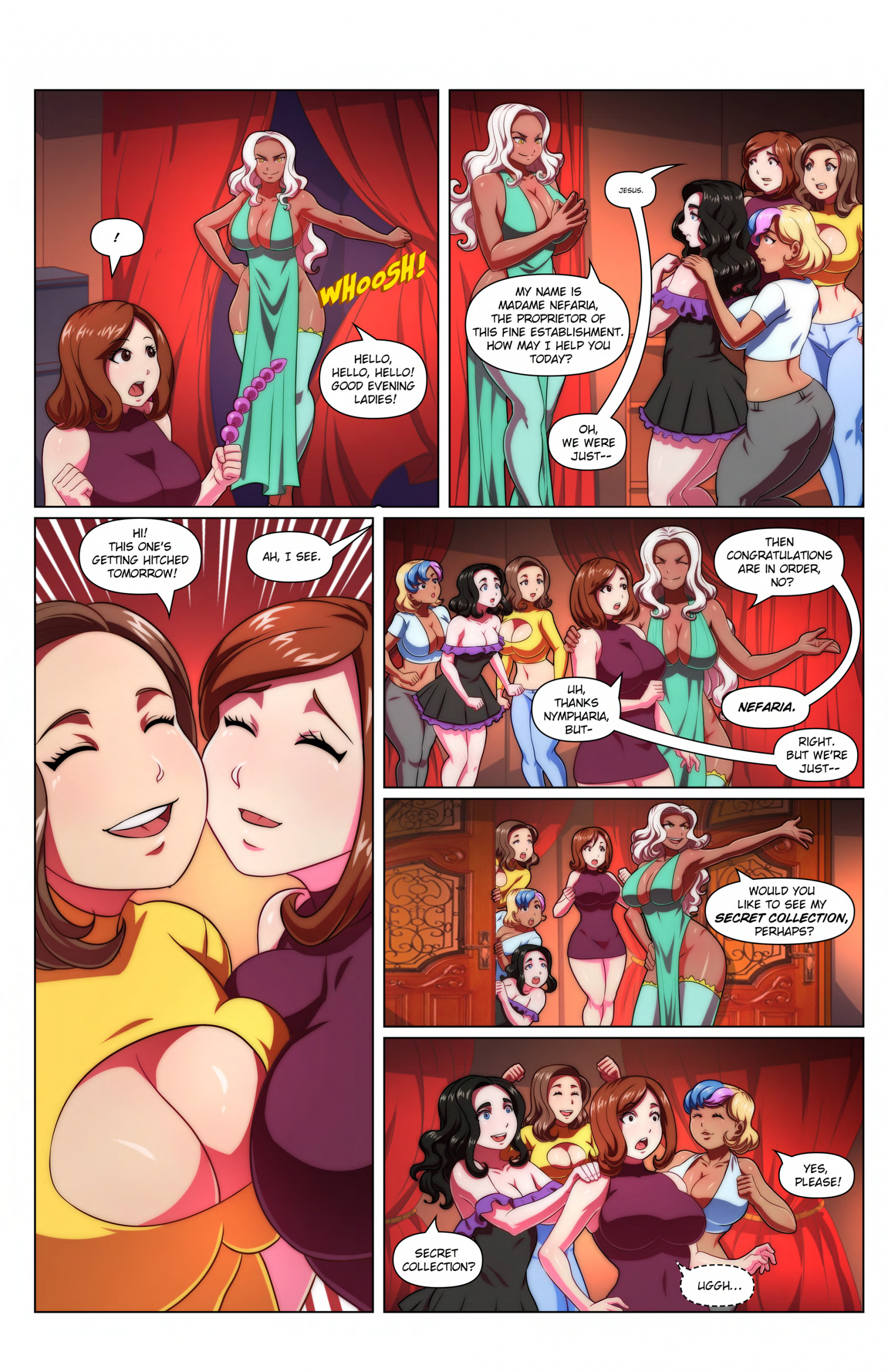 Madame Nefaria's Boutique porn comic picture 4