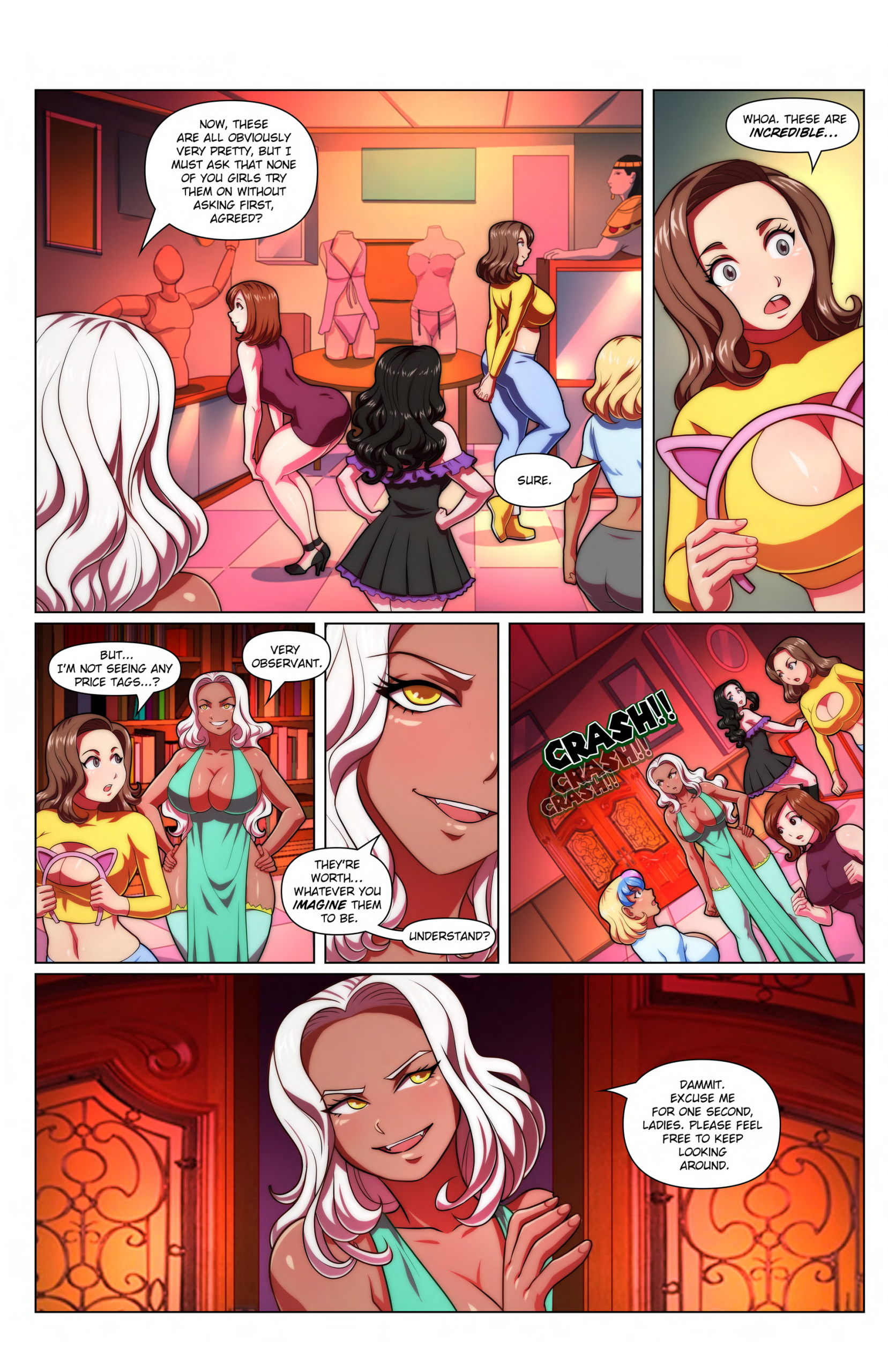 Madame Nefaria's Boutique porn comic picture 5