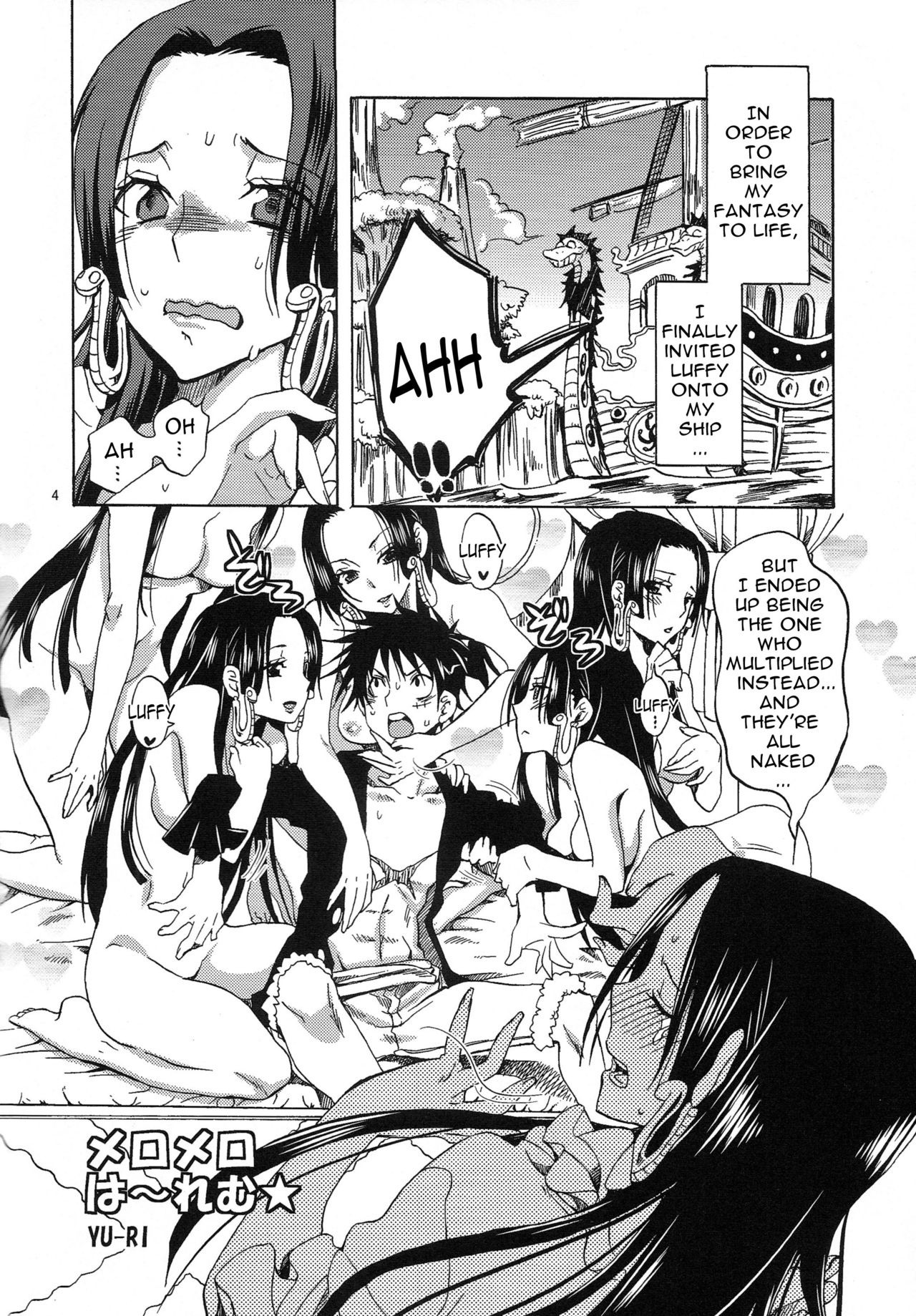 Meromero Ha~rem porn comic picture 3